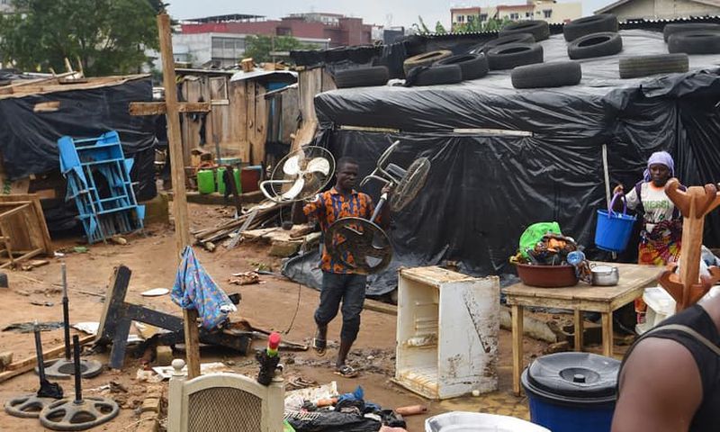 Le Ministère de la Construction ambitionne d'améliorer les quartiers précaires en Côte d'Ivoire /Sia Kambou - AFP