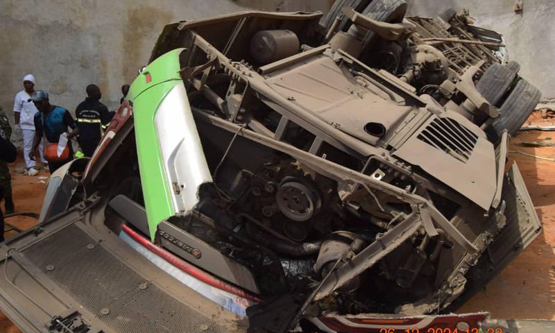Un autobus de la SOTRA dans un accident : 24 blessés et un mort