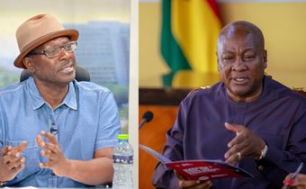 Professor Stephen Kwaku Asare and President John Mahama