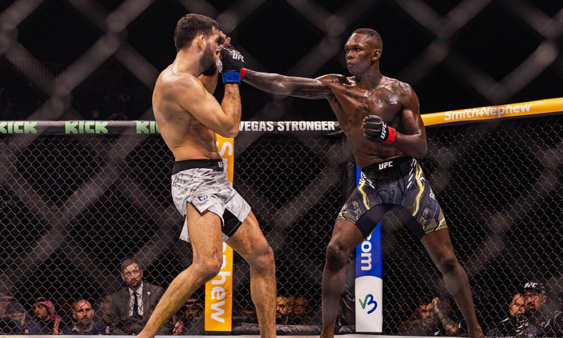Nassourdine Imavov vs Israel Adesanya