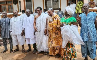 Annorwe Royal family installs Nii Sɛ Tetteh Djan as Regent Stool Father of Prampram