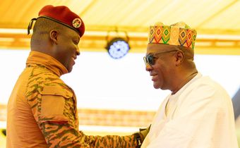 John Mahama and Ibrahim Traore