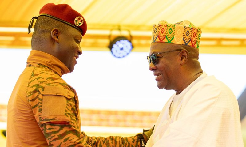 John Mahama and Ibrahim Traore