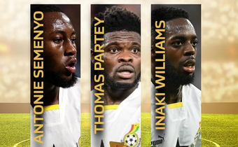 Ghana Football Awards: Partey, Semenyo, Inaki to battle for footballer of the year
