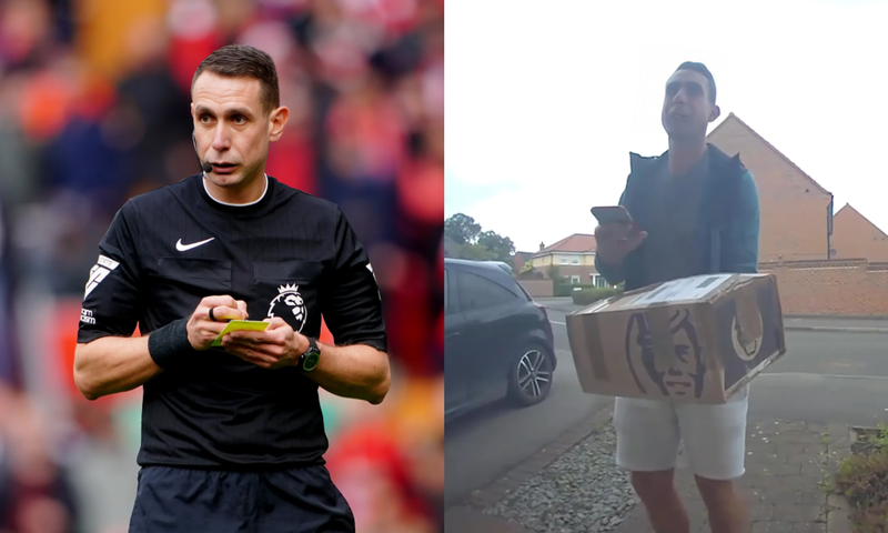 Premier League referee turns delivery guy after cocaine saga, bashing Liverpool (Video)