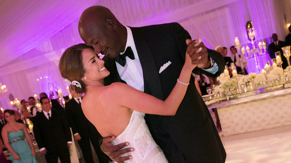 Michael Jordan and Yvette Prieto