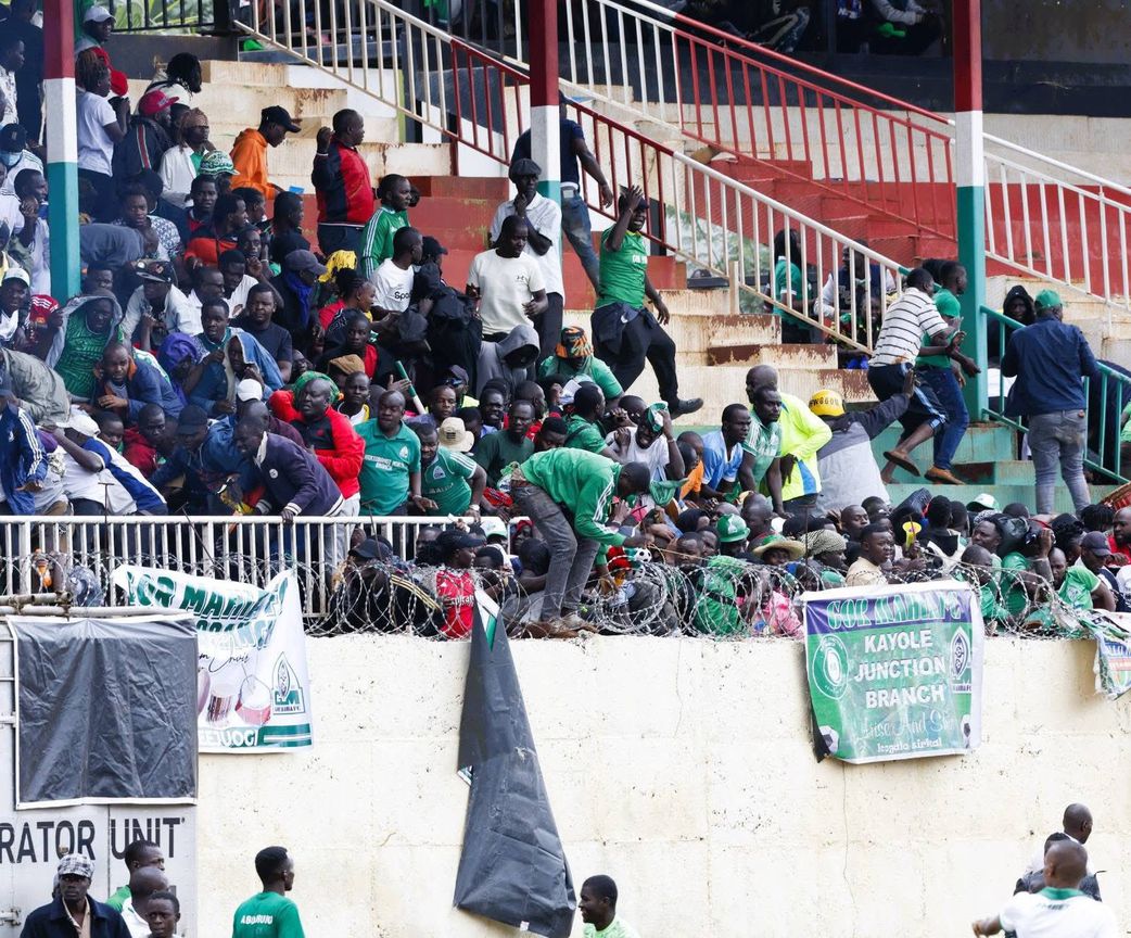 Violent stone fight leaves 66 football fans battling for life in Kenya (Video)