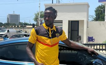 No More Trotro: Benjamin Asare gets surprise car gift after shining in Black Stars debut