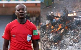 Referee burned alive to death by angry mob in DR Congo