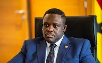 Sam Nartey George, Minister for Communication, Digital Technology, and Innovation.