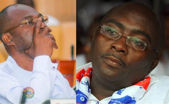 Kennedy Agyapong and Dr Bawumia