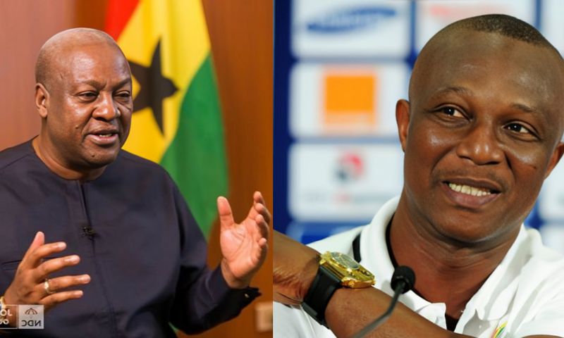 John Mahama and Kwesi Appiah
