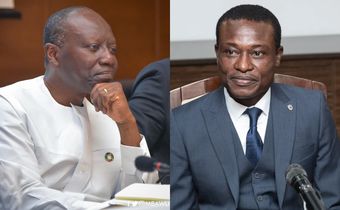Ken Ofori-Atta and Kissi Agyebeng