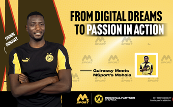 MSport's MShola meets Serhou Guirassy: From digital dreams to passion in action