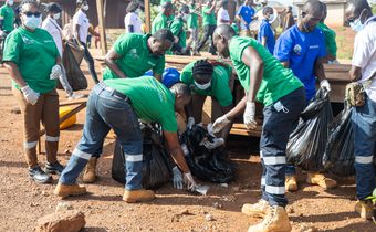 From plastics to purpose: How Newmont is inspiring Tano North to #BeatPlasticPollution