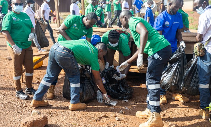 From plastics to purpose: How Newmont is inspiring Tano North to #BeatPlasticPollution