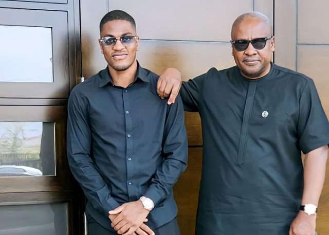 President Mahama and son Sharaf