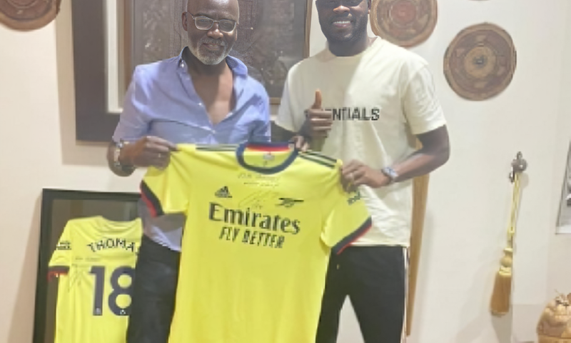 Arsenal fan Gabby Otchere-Darko tells Thomas Partey to leave and chase the money