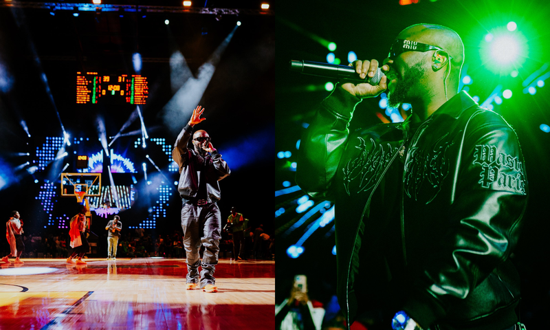 King Promise thrills fans at Africa’s biggest basketball event (Video)