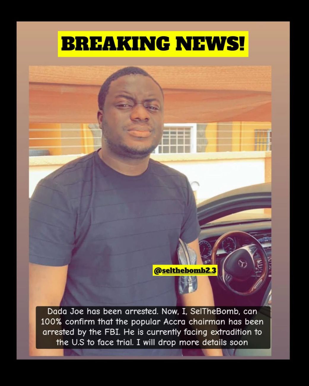 FBI finally charges Dada Joe Remix and other Ghanaians in romance fraud scheme