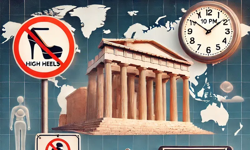 7 strange laws in the world that actually exist
