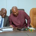 President John Mahama and Dr. Ato Forson