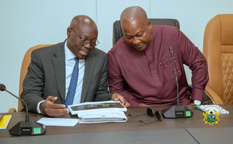 President John Mahama and Dr. Ato Forson