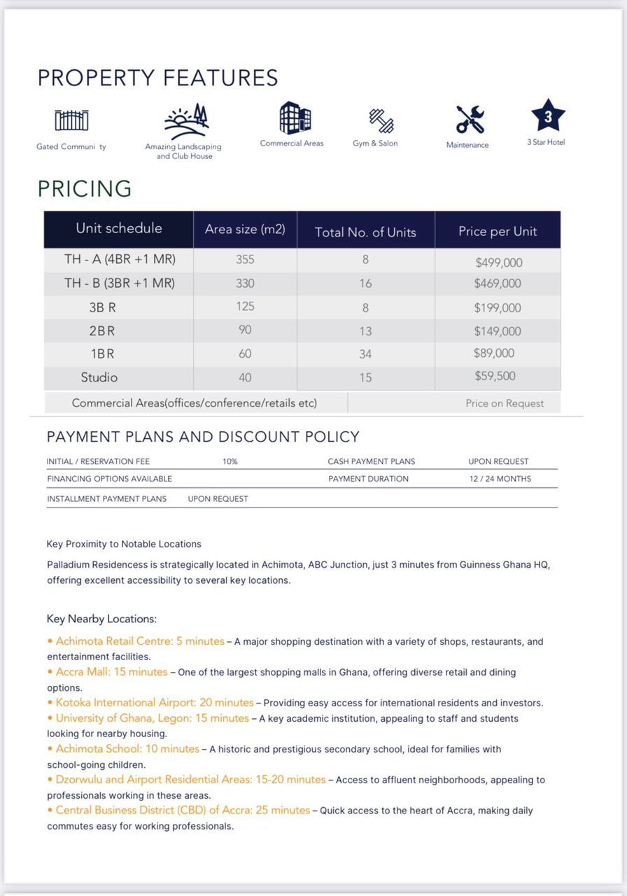 Palladium Residences: Architectural masterpiece in Achimota is now 50% sold