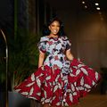 Serwaa Amihere in African Print
