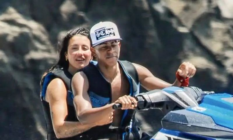 Only fans model, 29, seen with teenage sensation Lamine Yamal cries over death threats