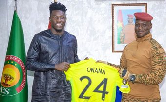 Man United goalie Onana pays special visit to Burkina Faso leader Ibrahim Traore