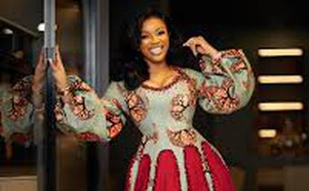 Serwaa Amihere in African Print