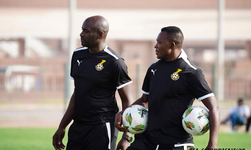 Otto Addo and John Paintsil