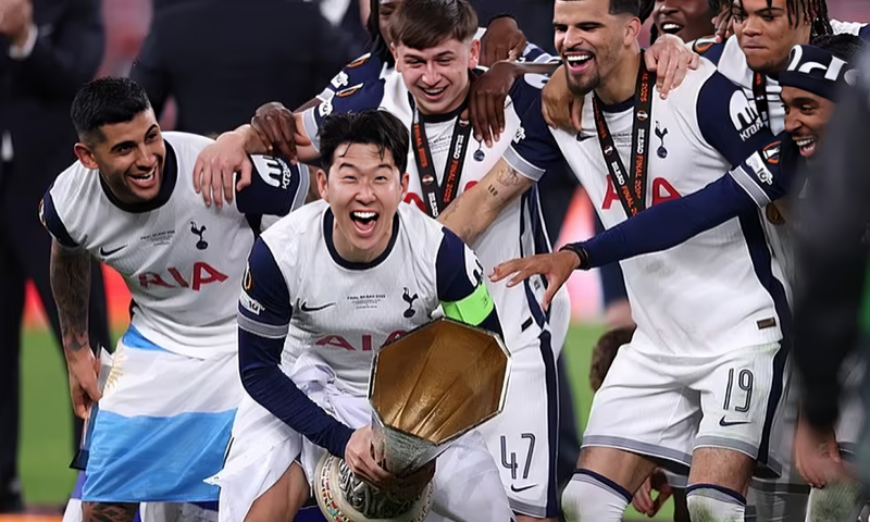 Why Son, other Tottenham stars didn’t receive medals after Europa League victory