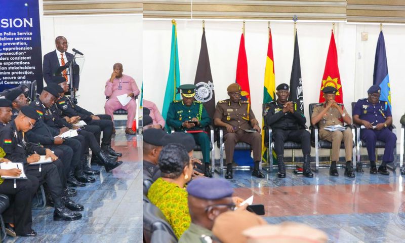 National Elections Security Taskforce meets political party heads ahead of December 7 elections