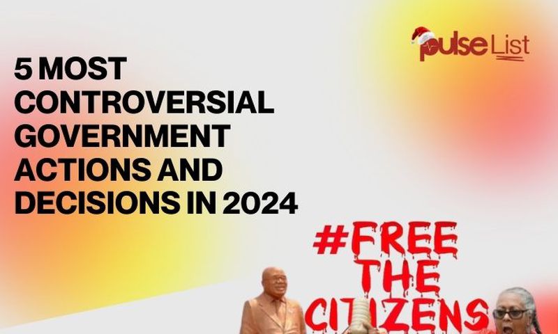 5 most controversial government actions and decisions in 2024