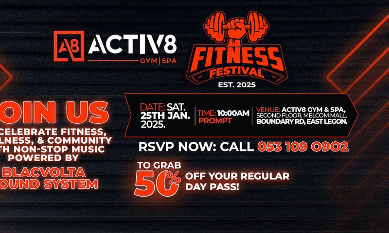 Get Ready to Move: The ACTIV8 Fitness Festival Is Here!