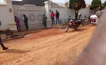 national security officers storm his residence (video)