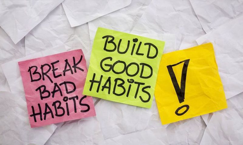 In 2025, try to adapt good habits.