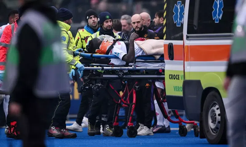 Fiorentina forward Moise Kean discharged after scary collapse on pitch: What happened?