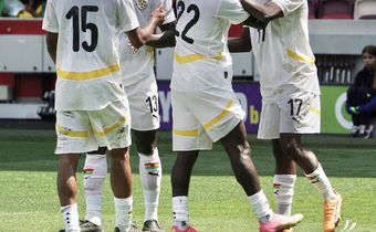 Ayew, 3 first-time scorers aid Ghana thrash Trinidad & Tobago for 3rd place in Unity Cup