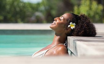 Swimming can be relaxing and the fun part is you can even do this with friends. [istock]