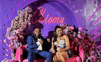 Davido throws his wife Chioma a surprise birthday bash