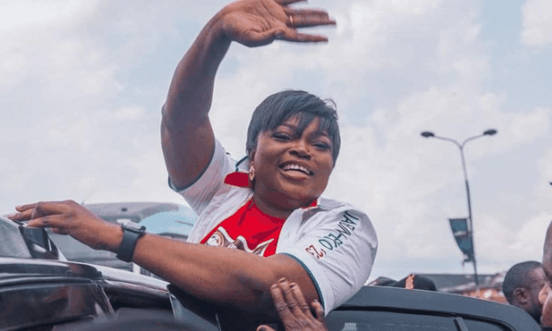 Funke Akindele announces plan to return to politics
