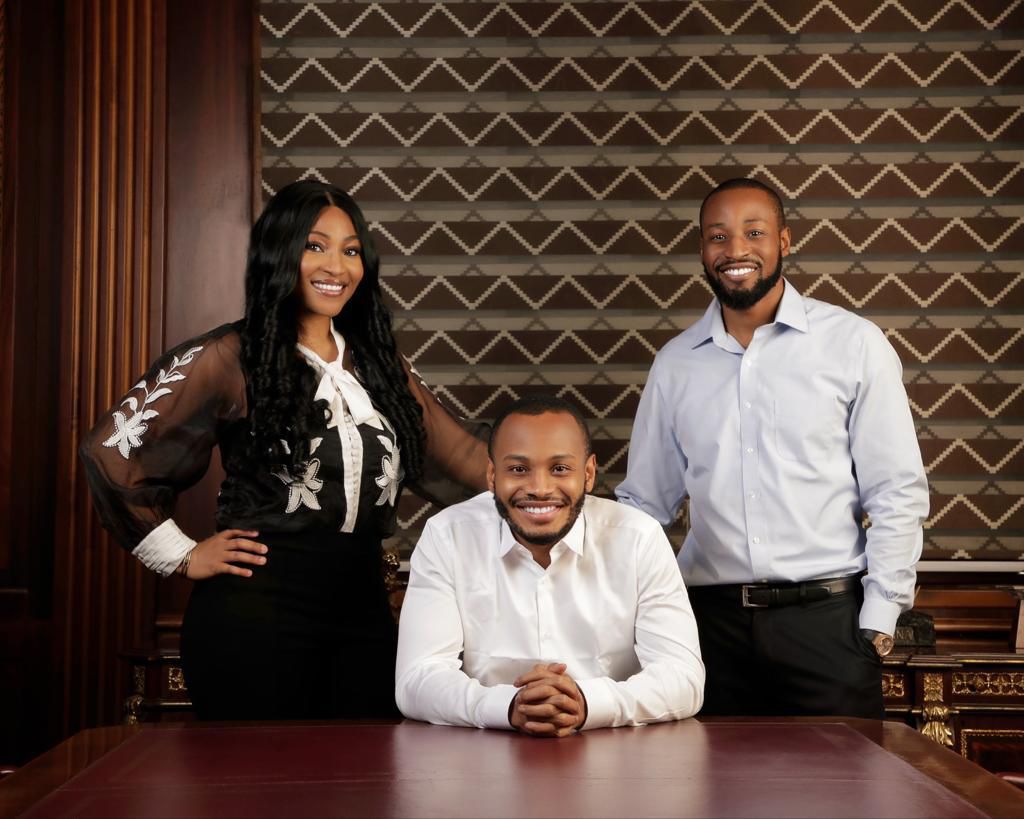 In the photo: Mrs Uchenna Ezenna-Gboneme - Director of People & Communications, Mr Ernest Ezenna - Business Development Director and Mr Anthony Ezenna - Finance Director.
