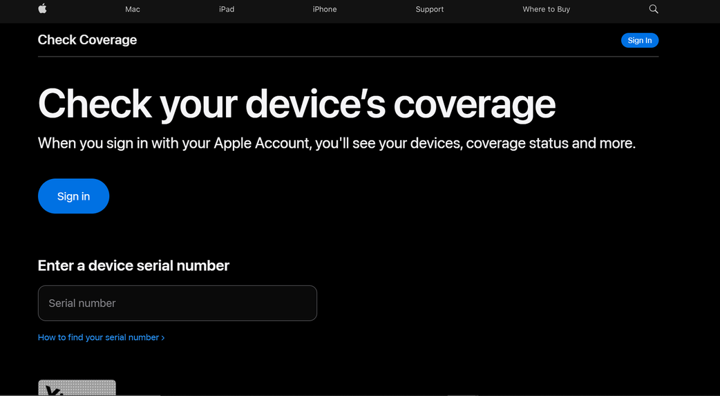 Apple’s Check Coverage