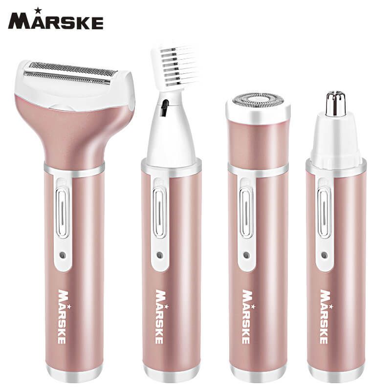 Multifunctional electric lady shaver