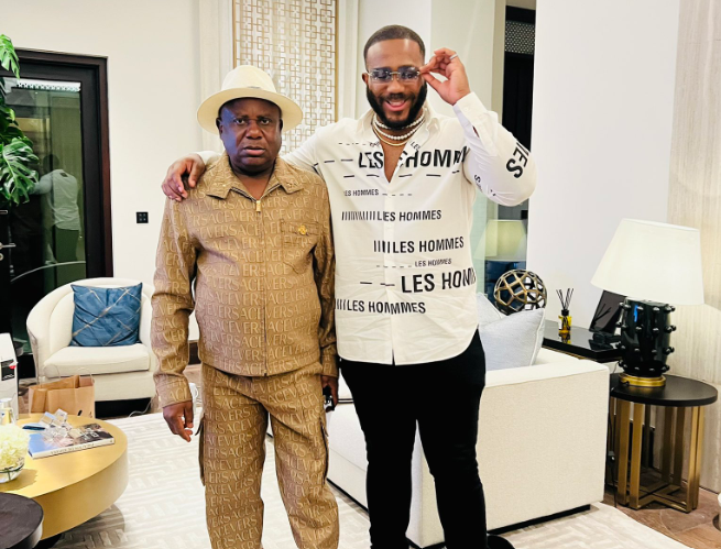 Kiddwaya and his father Terry Waya.