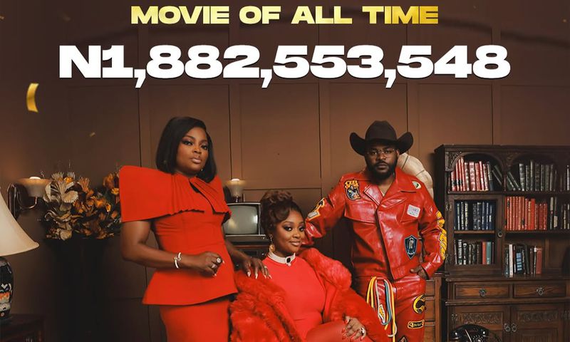 Funke Akindele’s Everybody Loves Jenifa smashes records with ₦1.88 Billion gross [Instagram/@funkejenifaakindele]