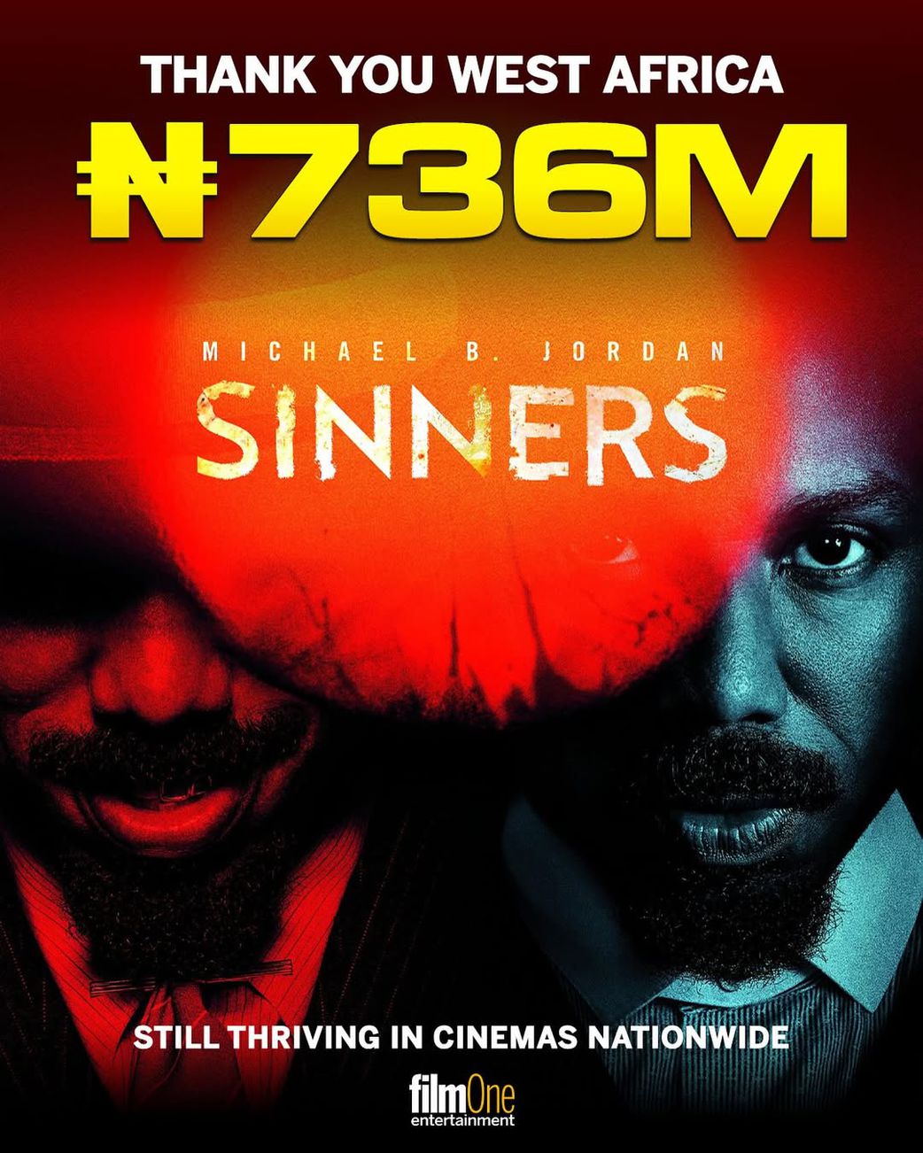 Hollywood’s ‘Sinners’ rakes Nigerian box office, surpasses ₦710 million in six weeks